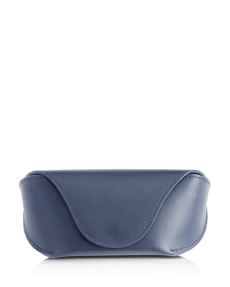 Royce New York Suede Lined Sunglasses Carrying Case In Blue
