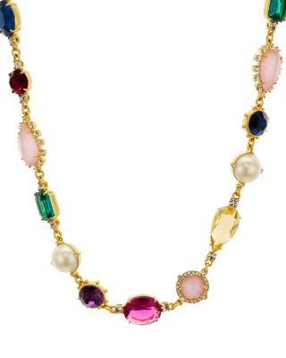 kate spade new york Mixed Stone Necklace, 16