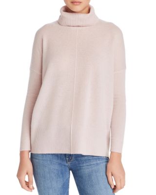 C by Bloomingdale's - High/Low Cashmere Turtleneck Sweater - 100% Exclusive