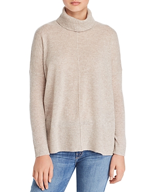 C By Bloomingdale's C BY BLOOMINGDALE'S HIGH/LOW CASHMERE TURTLENECK SWEATER - 100% EXCLUSIVE