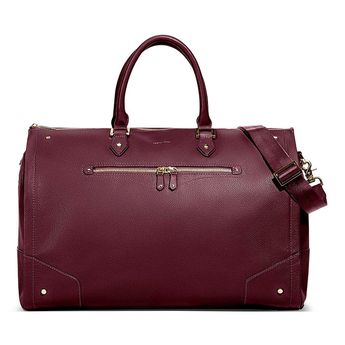 Hook and Albert Women's Leather Garment Weekender Bag Bloomingdale's