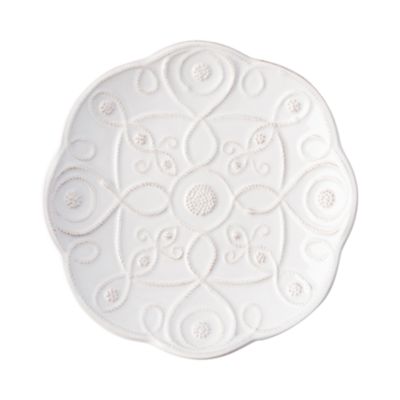 Jardins du Monde Whitewash Dessert/Salad Plate - By Juliska