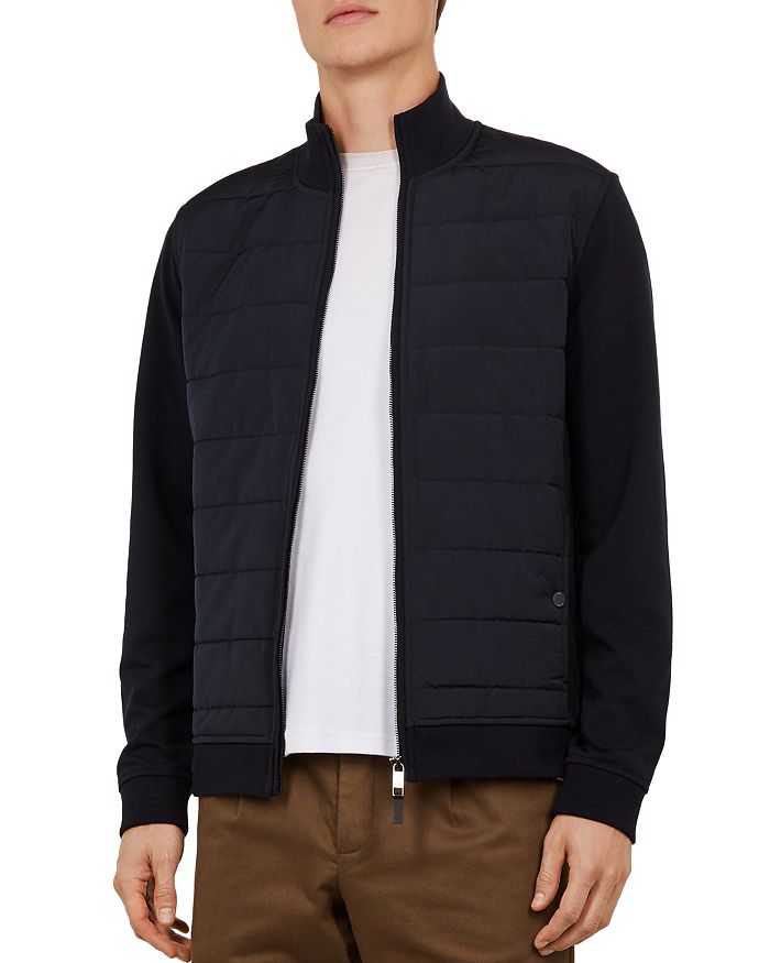 Ted baker quilted cheap funnel neck jacket