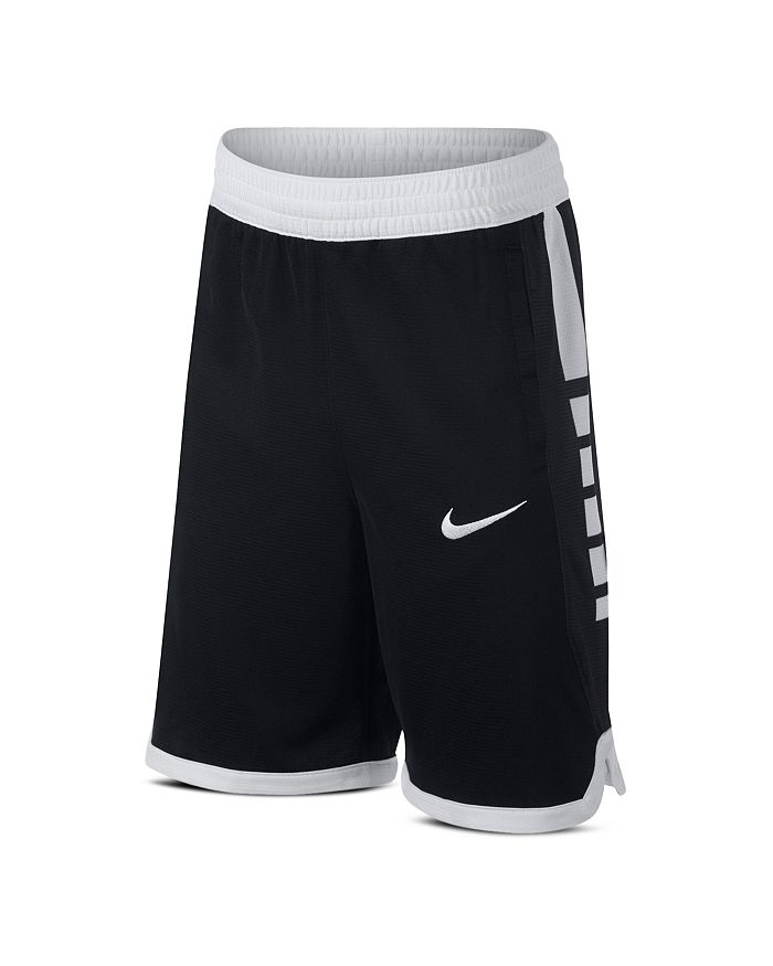 Nike Boys' Basketball Shorts - Big Kid In White/black