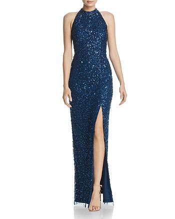 Adrianna Papell Sequin-Embellished Gown | Bloomingdale's