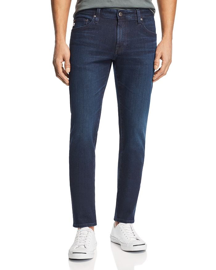Ag Dylan Skinny Fit Jeans In Equation In Navy