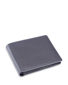 Money Clip Wallet & Card Holder - 8 Cards - Royal Blue - Granulated Leather