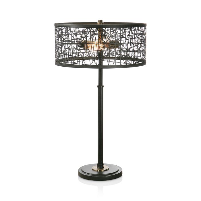 Uttermost Alita Black Drum Shade Lamp | Bloomingdale's