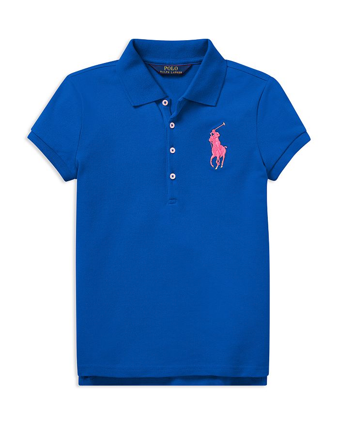 Big pony shop stretch mesh polo