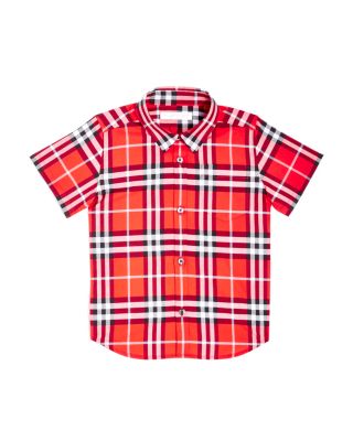 burberry shirt kids pink