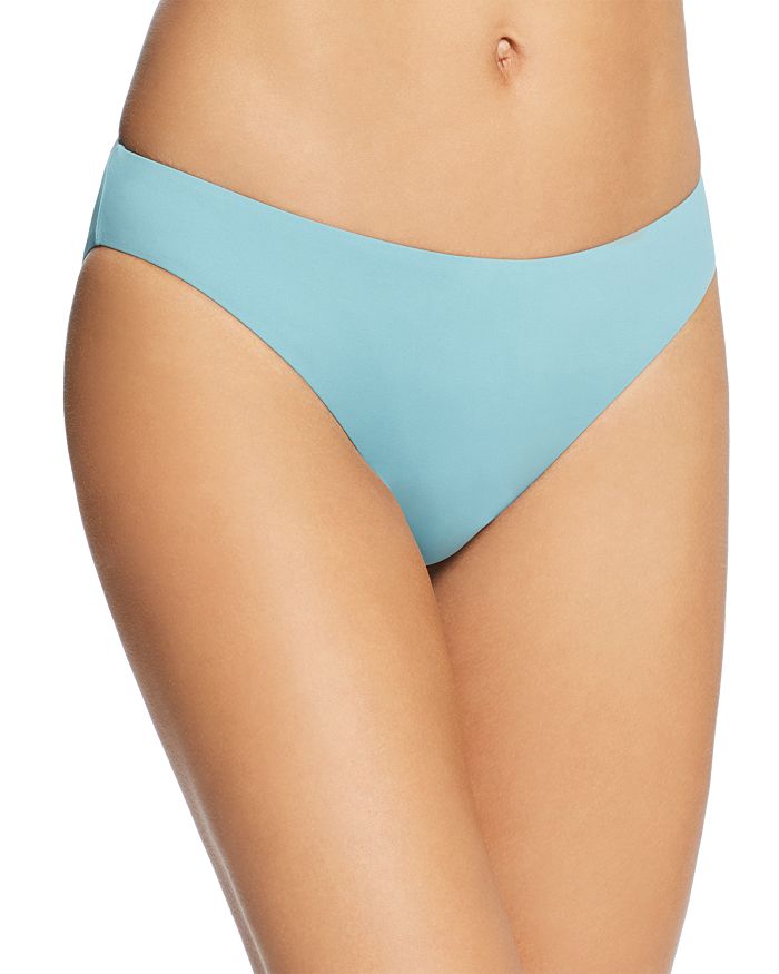 Eberjey So Solid Annia Bikini Bottom In Dusty Sea