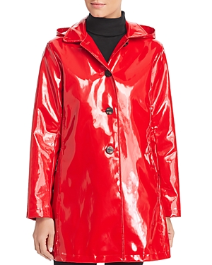 JANE POST Iconic Slicker Raincoat,CS-011