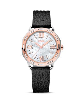 selleria watch, 36mm in white/black