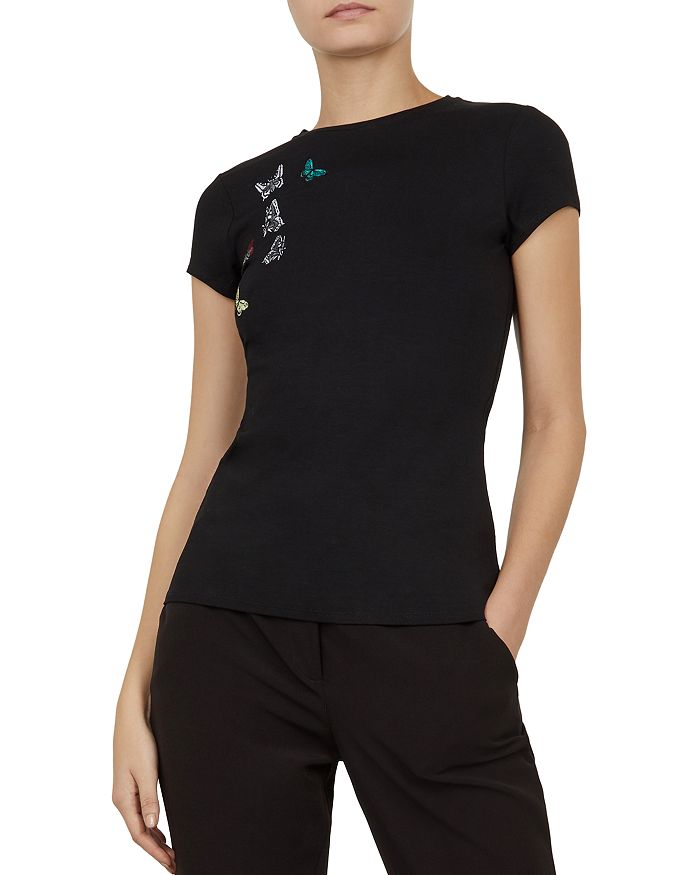Ted Baker Tilola Narrnia Embroidered Tee Bloomingdale s