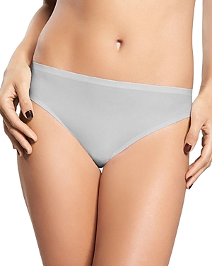 Chantelle Soft Stretch One-size Seamless Hipster In Light Grey