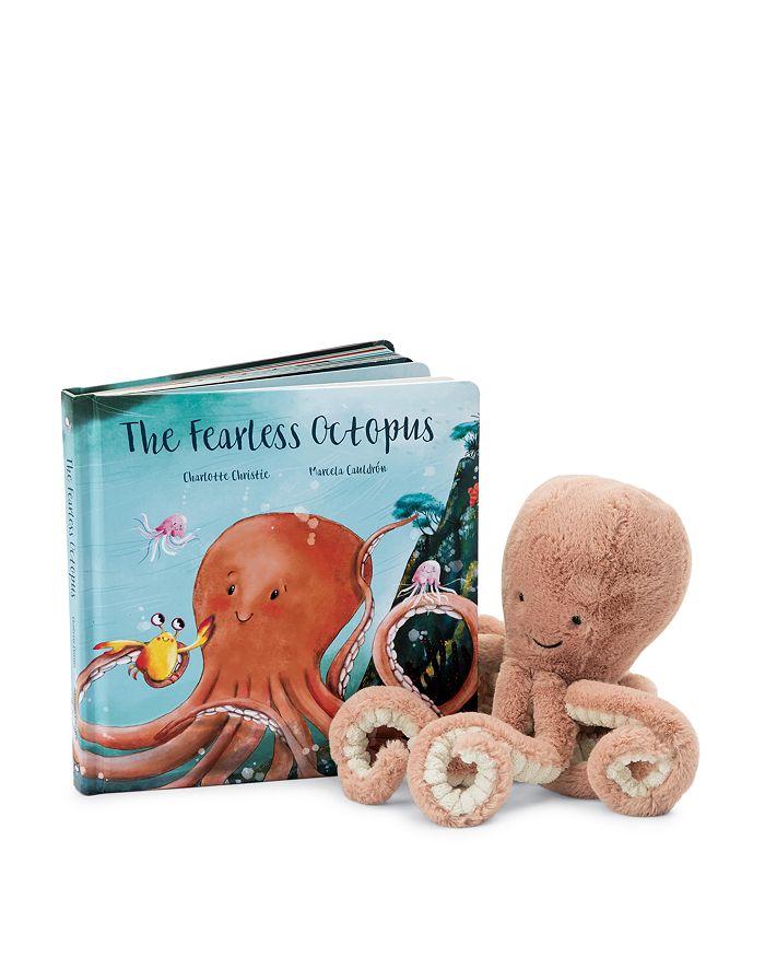Jellycat - The Fearless Octopus Book - Ages 0+