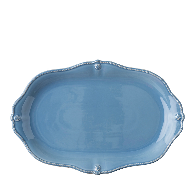 Juliska Berry And Thread Chambray Serving Platter
