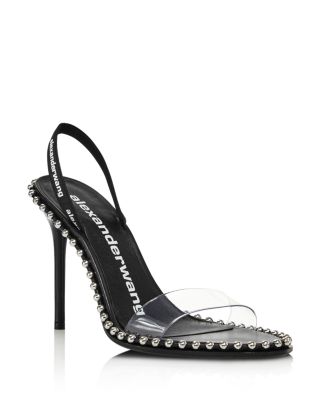 alexander wang clear shoes