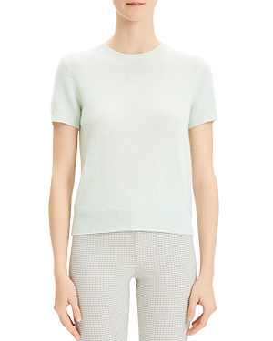 THEORY FEATHERWEIGHT CASHMERE TEE,J0118706