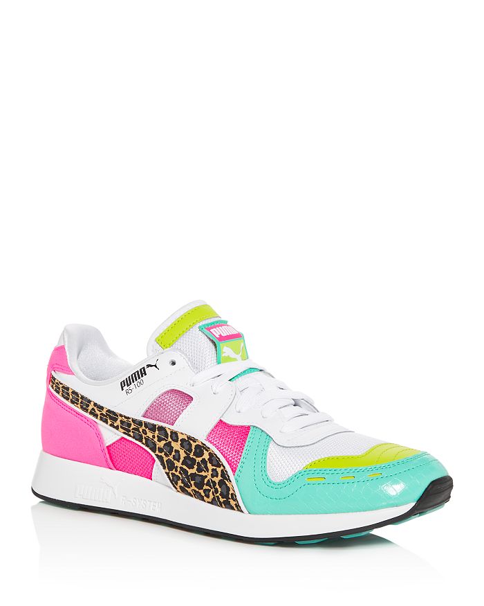 Puma Men's Rs-100 Racing Flag Sneakers