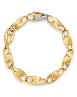 Marco Bicego 18K Yellow Gold & 18K White Gold Lucia Diamond Link ...