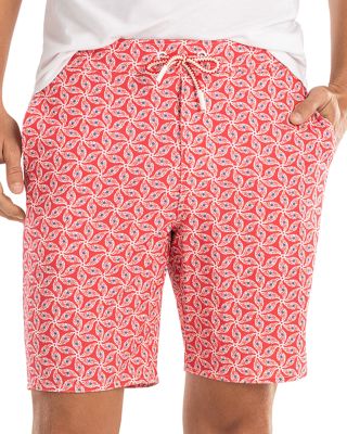 Sanibel Shell-Print Swim Trunks 