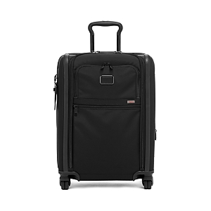 Shop Tumi Alpha 3 Continental Dual Access 4-wheel Carry-on In Black