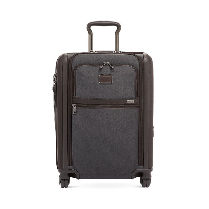 Shop Tumi Alpha 3 Continental Dual Access 4-wheel Carry-on In Anthracite