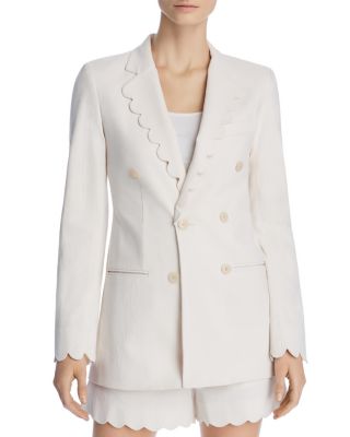 rebecca taylor scalloped blazer