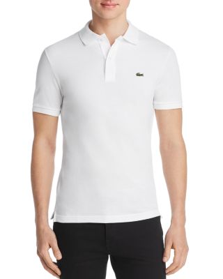 lacoste slim fit polo shirt
