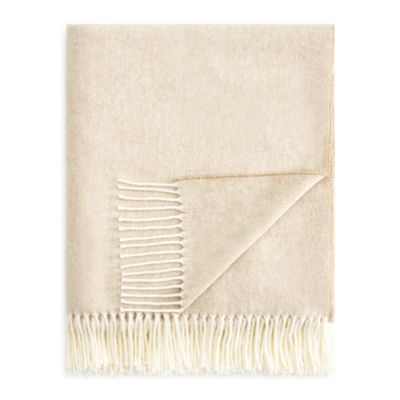Herringbone Cotton Blend Throw