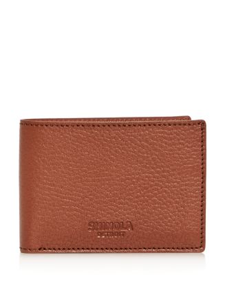 Shinola Super-Slim Leather Bifold Wallet | Bloomingdale's