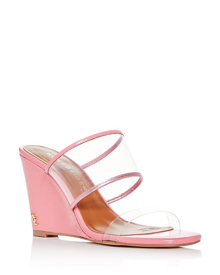KURT GEIGER LONDON Kurt Geiger Women s Charing Wedge Slide Sandals