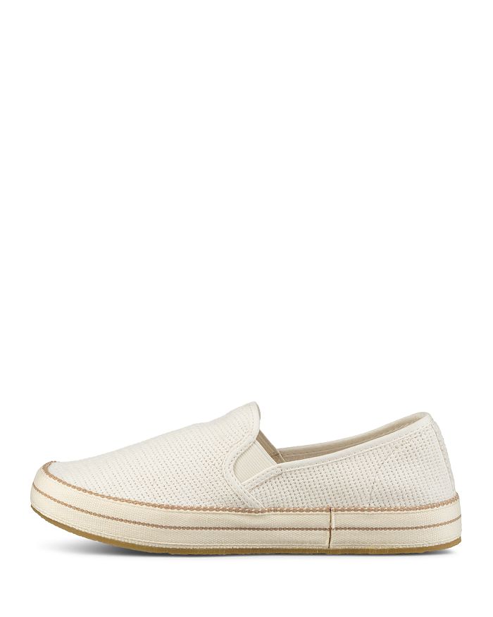 Ugg Women's Bren Perforated Suede Slip-on Sneakers In Natural | ModeSens