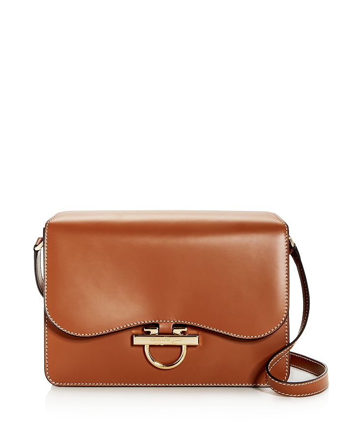 Salvatore Ferragamo Joanne Classic Leather Shoulder Bag | Bloomingdale's