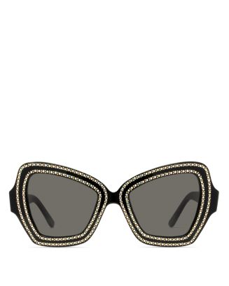 CELINE Women's Embellished Butterfly Sunglasses, 54mm | Bloomingdale's