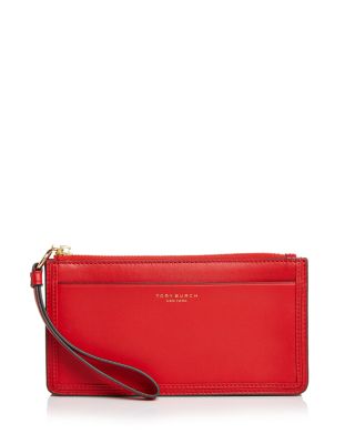 tory burch red wristlet