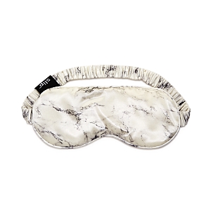 Slip For Beauty Sleep Pure Silk Sleep Mask In Marble