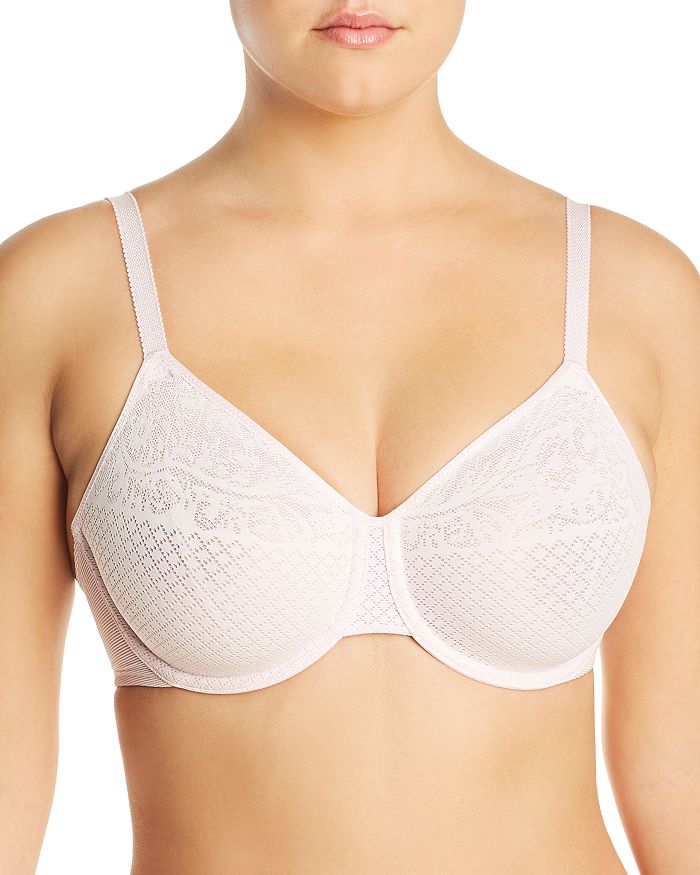 Wacoal Visual Effects Unlined Underwire Minimizer Bra In Ballerina