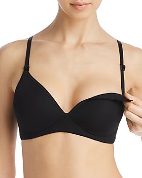 OnGossamer Next to Nothing Micro Wirefree Bra - Cerulean, 30B at