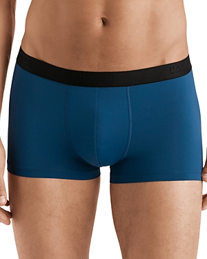 Hanro Micro Touch Boxer Briefs In Dark Sea