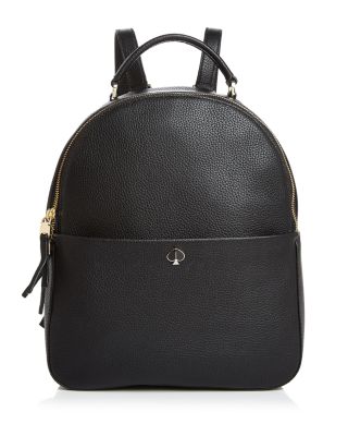 kate spade backpack leather