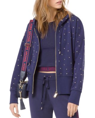 michael kors hoodie purple