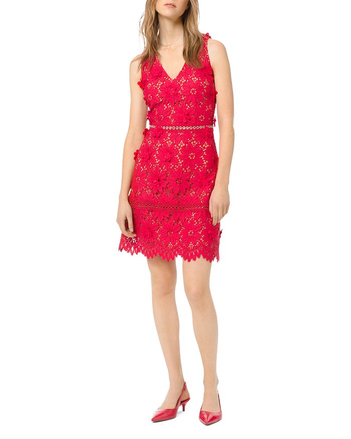 Michael Kors Floral Lace Dress |