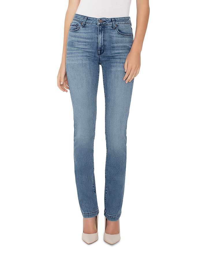 Parker Smith Bombshell Runaround High Rise Straight-Leg Jeans in ...