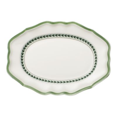 Villeroy & Boch - French Garden Green Lines Oval Platter