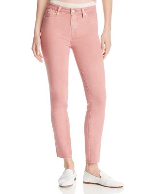 PAIGE - Verdugo Ankle Skinny Jeans in Vintage Ash Rose