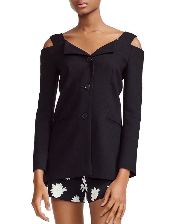 Cold shoulder cheap jacket