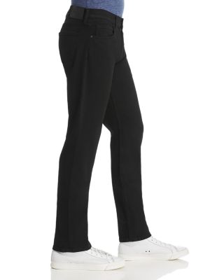 Normandie Straight Fit Jeans in Black Shadow