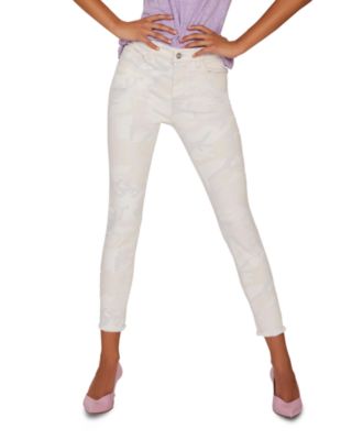 Ankle Skinny Jeans in Charming Camo 